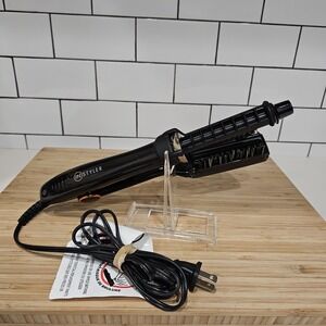 InStyler Rotating Iron Hair IS2.1-1001-19 Hair Styler Straightener Black Tested